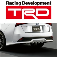 プリウス50系(後期)専用 リアバンパースポイラー TRD エアロ