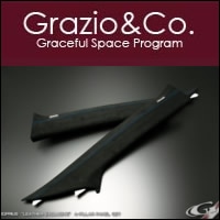50プリウス　Grazio&Co. グラージオＢピラー内張　ワンオフ オーナメントを埋め込んだ？！50プリウスのBピラーでございます