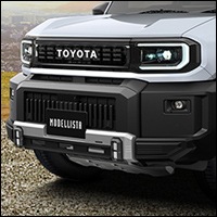 ランドクルーザーFJ専用 モデリスタ フロントバンパーガード｜エアロ