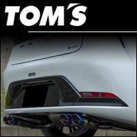 プリウス60系専用 エキゾーストシステム トムス・バレル TOM`Sを販売中 