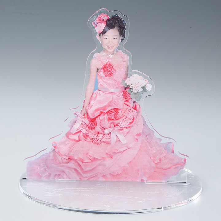 オリジナル アクリルフォトスタンド 〈型抜きタイプ