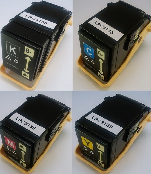 ���ץ��� LPC3T35K/C/M/Y 4���ѥå������� LP-S6160 �ߴ��ȥʡ�