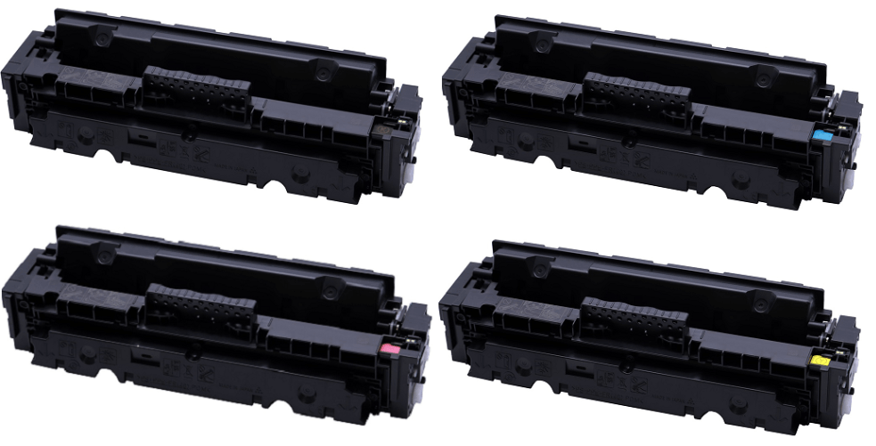 キヤノン トナーカートリッジ055H/CRG-055H 4色/ブラック黒2本/シアン