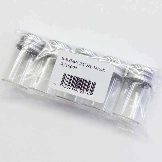 完売※B-9256／ミニミニガラスボトル（5本パック） | すべての商品 