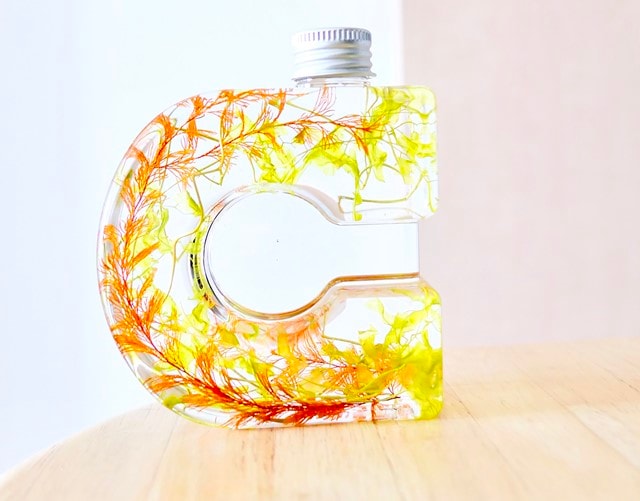 売切りｾｰﾙ】B-29370／NAMEW：ハーバリウム用イニシャルボトル（C