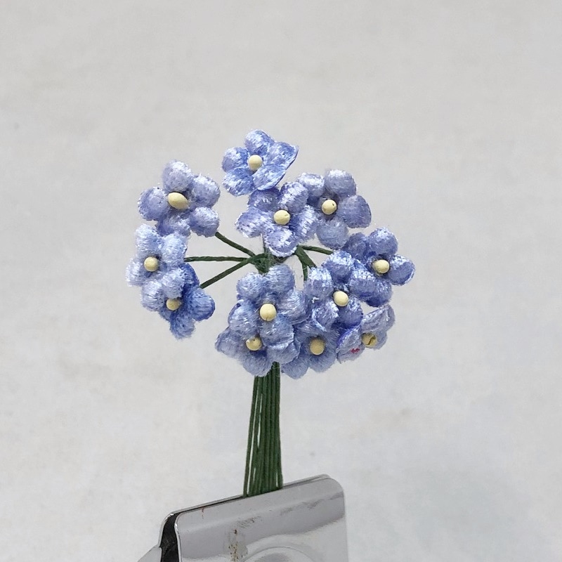 R11024-510／ベルベット勿忘草（12本入）／ライラック | ブリヨン資材