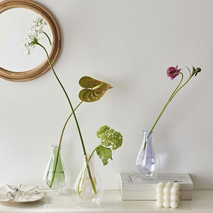 CL-777-551-050／pisara (ピサラ)／クリアピンク | コンポート／花器