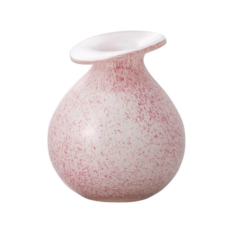 ヴィンテージ　花器　花瓶　ピンク　マーブル　ガラス CL-777-646-150／tarro (タロ)／マーブルピンク | コンポート