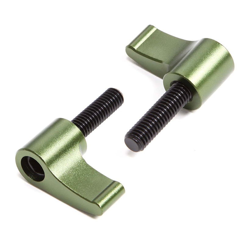 ノブボルトM6×20mmグリーン（２個１組）