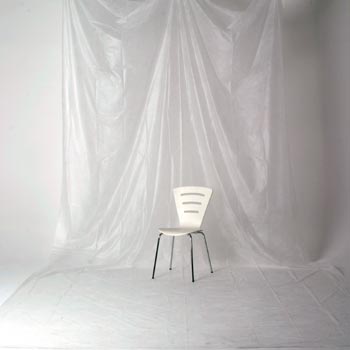 透過型ペーパームラバック 03 ホワイト(3×6m)