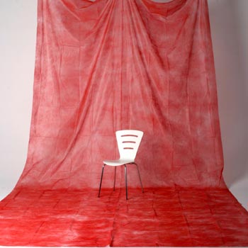 透過型ペーパームラバック 06 赤(3×6m)