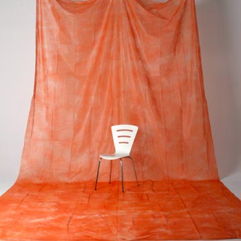 透過型ペーパームラバック 07 オレンジ(3×6m)