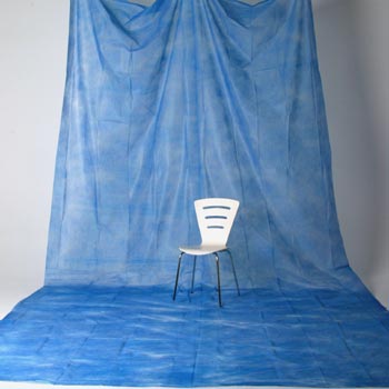 透過型ペーパームラバック 13 青(3×6m)