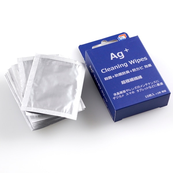 ユーエヌ AG+ クリーニングワイプ