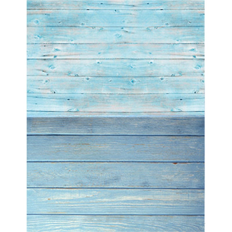 PVCコーティング背景紙（ブルーウッド：濃・淡　リバーシブル）