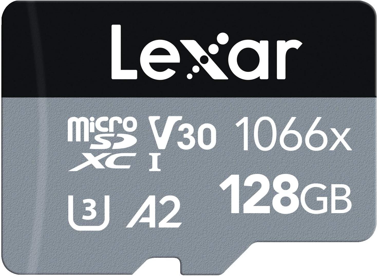 Lexar Professional 1066x microSDXC 128GB UHS-I カード SILVER
