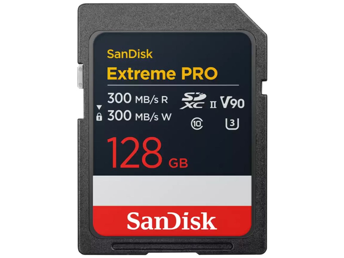 SanDisk ExtremePro SDXC UHSIIカード 128GB V90