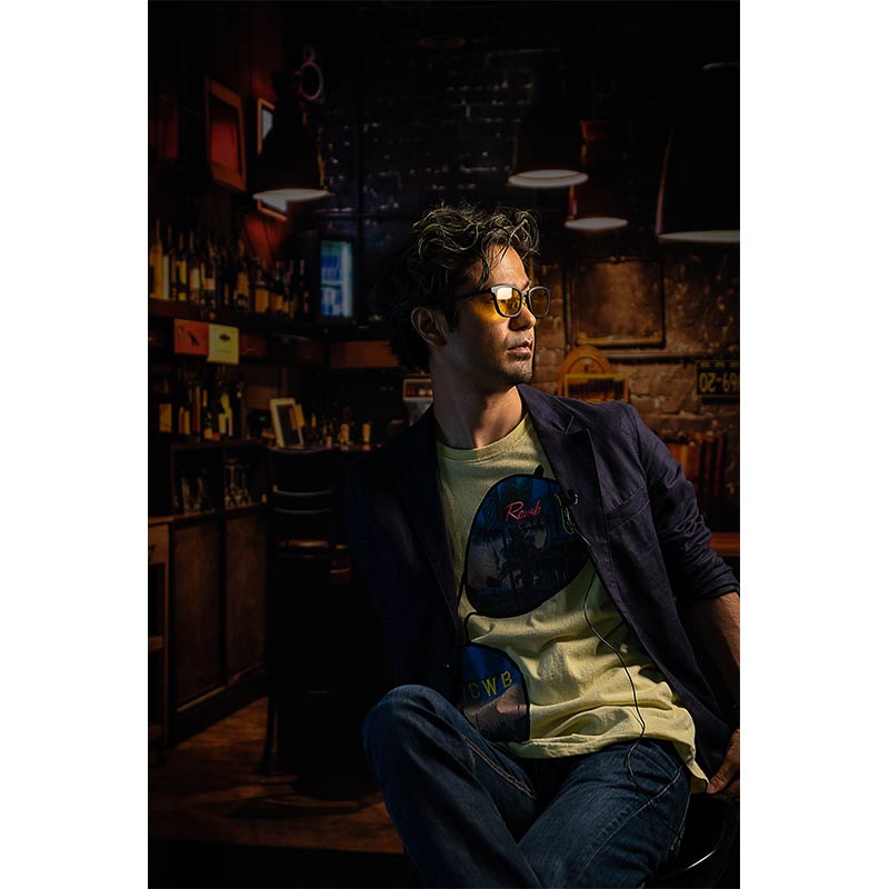 マイクロファイバー・撮影用シーン背景_2m×2m_LL-0045(BAR背景)【お取り寄せ品】