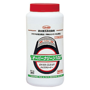 オーバークリーン100 配管洗浄剤・強力パイプ洗浄剤 【医薬用外劇物】 横浜油脂工業 ※医薬用外劇物譲受書が必要です-電動工具のプロ工具.com
