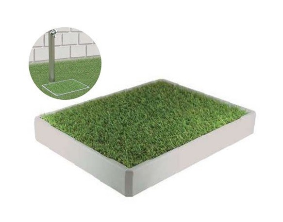 プレートパン SP-UP450 ライトグレー 埋め込み式ガーデンパン 前澤化成