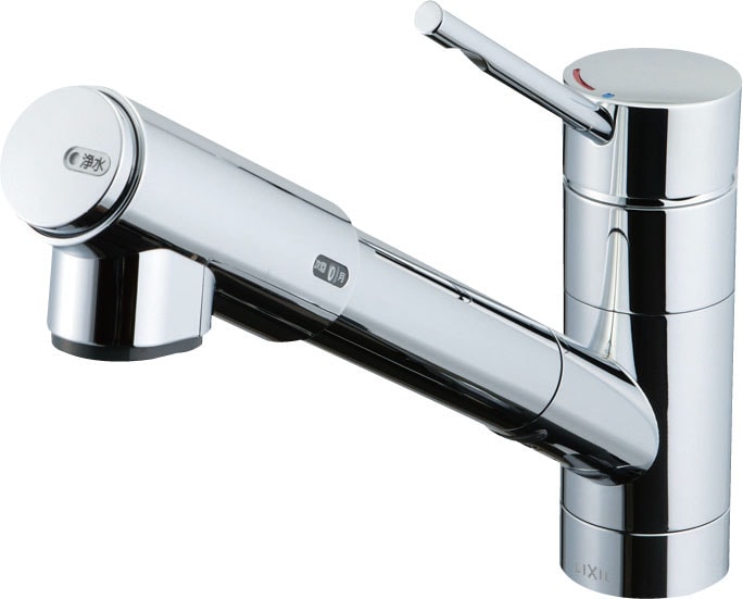 浄水器内蔵型シングルレバー混合水栓JF-AK461SYX-JG5Z（JW