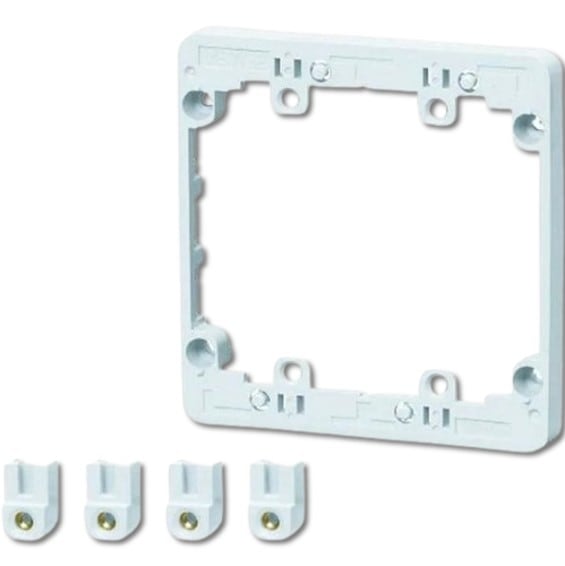 モール用スイッチ枠 2ヶ用 MSW-2W ホワイト 未来工業 | その他 | 電動