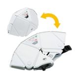 �ޤꤿ�����ɺҥإ��å� Flatmet2 �ۥ磻�ȡ�TSC-10N-W���ߥɥ����