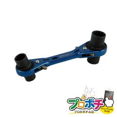 【法人様・個人事業主様限定】【メーカー直送】両口ダブルソケットレンチ(ショートタイプ) 1本入り ドライバー・レンチ ラチェットレンチ・ソケットレンチ [DR-1217S-FA] ジェフコム jefcom
