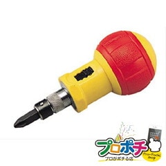 【法人様・個人事業主様限定】クッショングリップスタビーラチェットドライバー 1個入り ドライバー・レンチ ラチェットドライバー [DS-810] ジェフコム jefcom