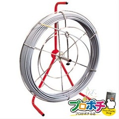 【法人様・個人事業主様限定】【メーカー直送】シルバーグラスライン 1台入り 地中線工具 FRP＋PP被覆リール式 [GL-0710RS] ジェフコム jefcom