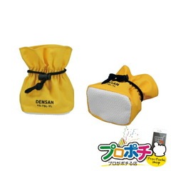 【法人様・個人事業主様限定】【メーカー直送】キャタツソックス（ワイドタイプ） 4個入り 腰回り品・安全保護具 脚立用ソックス・カバー [KS-7SL-YL] ジェフコム jefcom