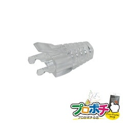 【法人様・個人事業主様限定】【メーカー直送】モジュラープラグカバー（透明タイプ） 25個入り モジュラープラグ モジュラーカバー [MJC-F5-CL] ジェフコム jefcom
