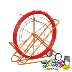 【法人様・個人事業主様限定】【メーカー直送】ファイバーレッドライン 1台入り 地中線工具 FRPリール式 [RG-0810RS] ジェフコム jefcom