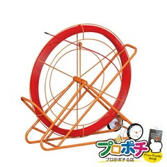 【法人様・個人事業主様限定】【メーカー直送】ファイバーレッドライン 1台入り 地中線工具 FRPリール式 [RG-0820RS] ジェフコム jefcom