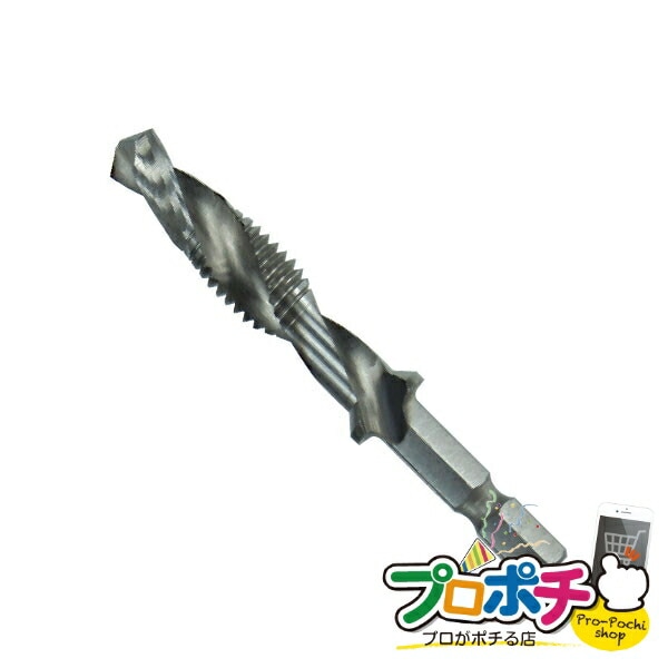 【法人様・個人事業主様限定】【メーカー直送】タップ＆ドリル 1本入り 切削工具 タップ [TPD-10RH] ジェフコム jefcom