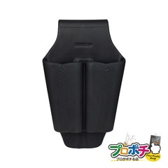 【法人様限定】ソフトプラホルダー（2丁吊） DPH-902-BK EVA樹脂製 腰道具 腰回り品・安全保護具 ジェフコム jefcom