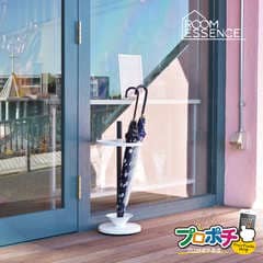 【メーカー直送】スチール モノトーン スリムアンブレラスタンド LFS-088WHG/ホワイト シンプル おしゃれ 傘立て 収納 東谷