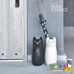 【メーカー直送】東谷 猫型 アンブレラスタンド コンパクトタイプ CLY-13BK/ブラック CLY-13BR/ブラウン CLY-13WH/ホワイト 