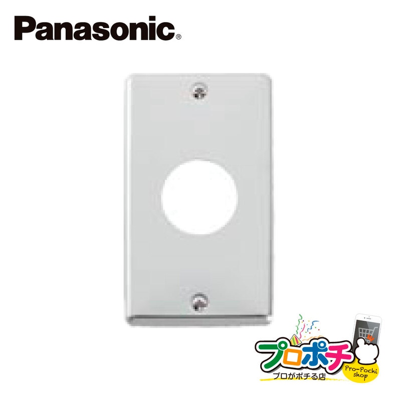 Panasonic WN9613K 10個セット ステンレス 埋込コンセントプレート