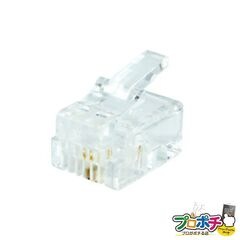 【法人様・個人事業主様限定】【メーカー直送】モジュラープラグ [MJT-602] ジェフコム jefcom