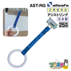 オールセーフ アシストリング AST-RG 幅25mm allsafe【メーカー直送】