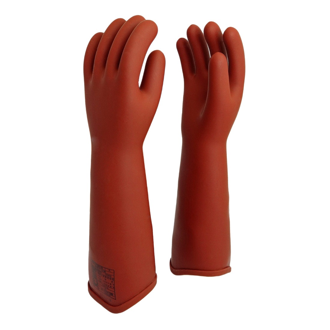 取寄品】 540 高圧ゴム手袋(NU型) 全長460mm ロングタイプ 天然ゴム