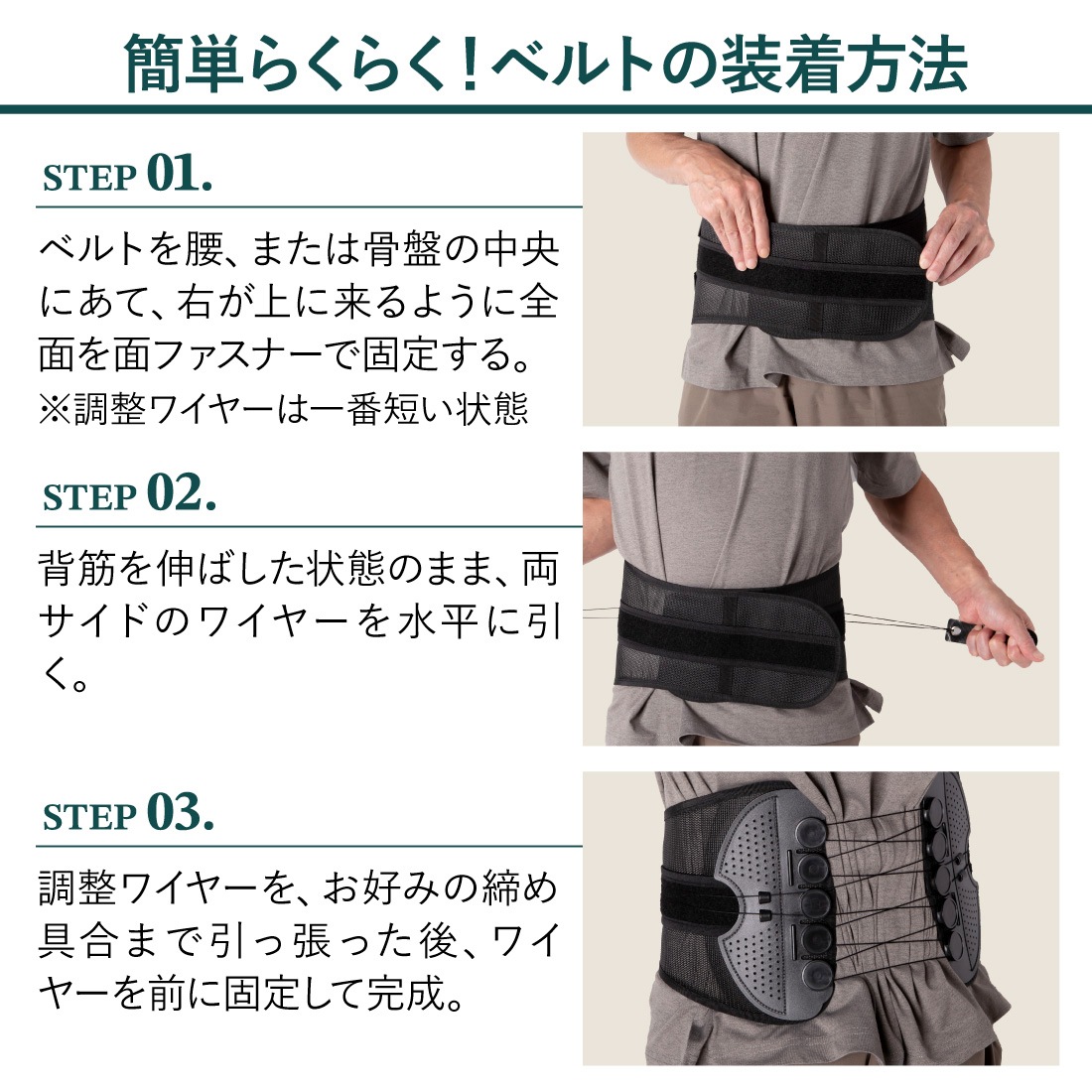 即配】 TL-KOSHIRAKU 腰らくらくベルト 男女共用 骨盤ベルト
