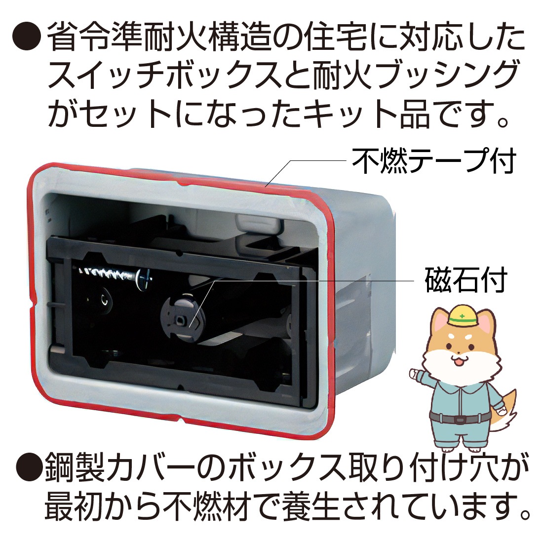 取寄品】SB-K1FY-K 1ヶ用・深形 5個入 スライドボックス 鋼製