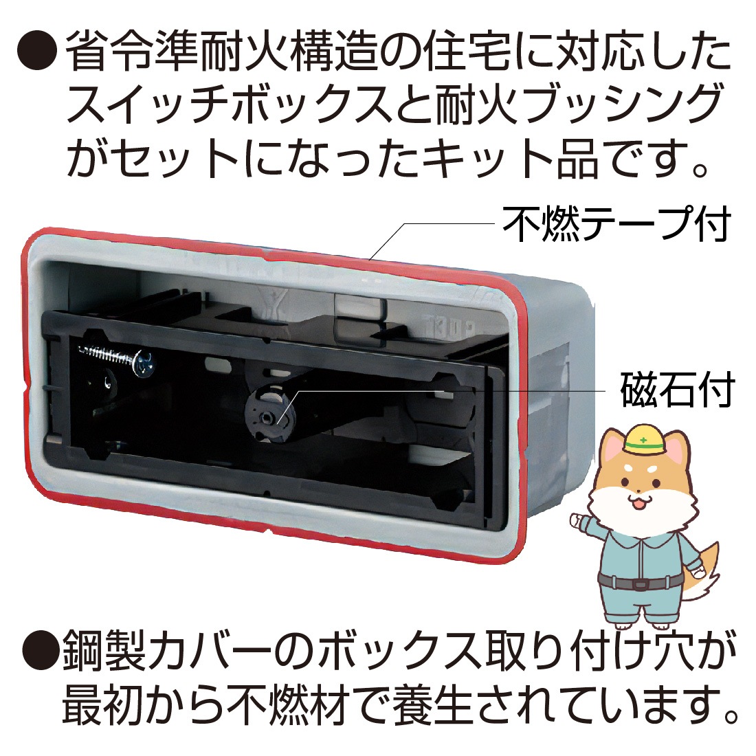 取寄品】SB-K2FY-K 2ヶ用・深形 5個入 スライドボックス 鋼製カバー付