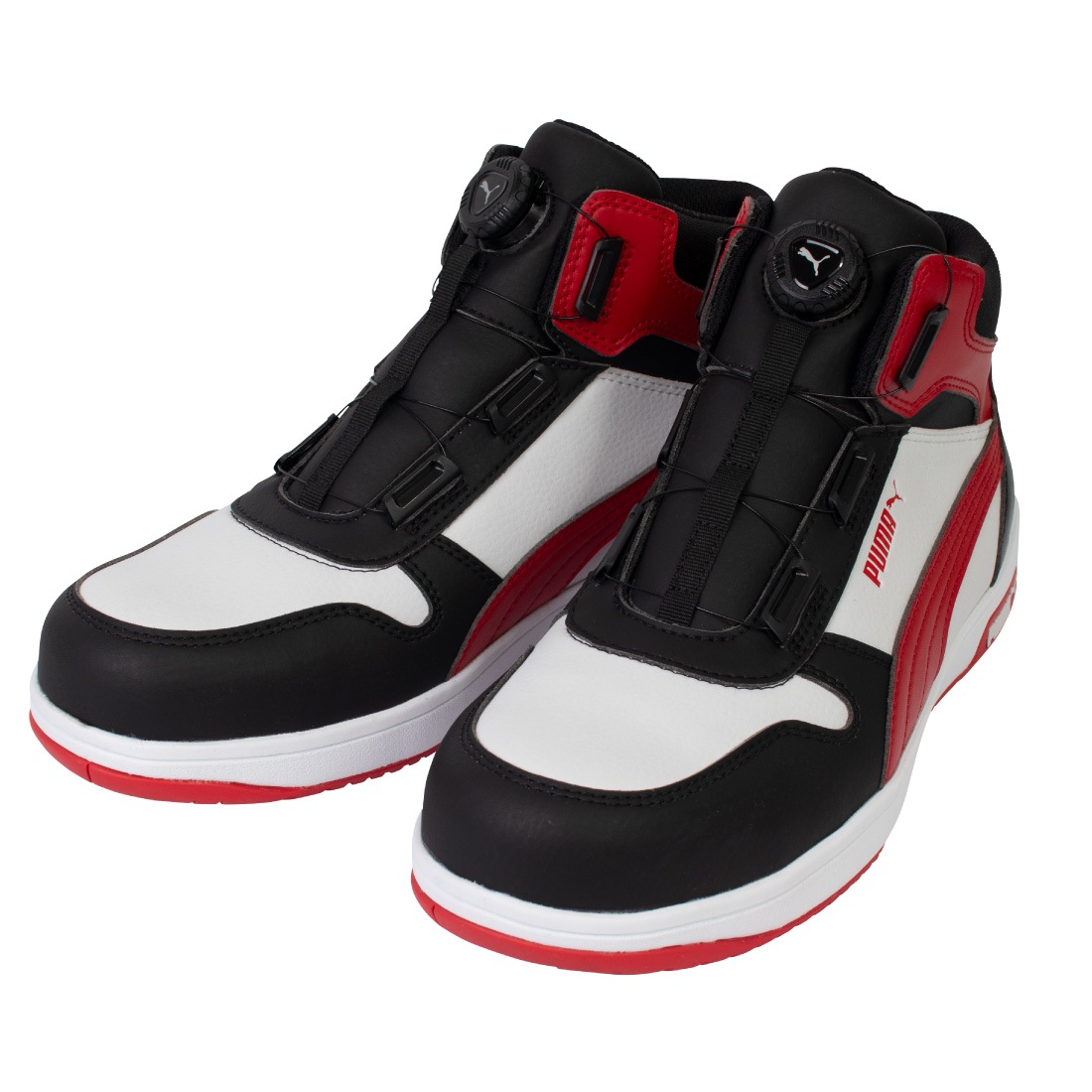 FRONTCOURT BLACK DISC MID プーマ安全靴 即配】安全靴 PUMA SAFETY フロントコート ディスク ミッド