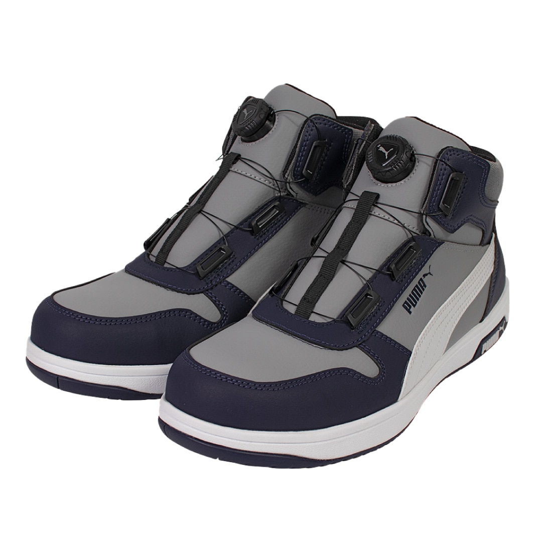 FRONTCOURT BLACK DISC MID プーマ安全靴 FRONTCOURT BLACK DISC MID PUMA SAFETY(プーマセーフティ