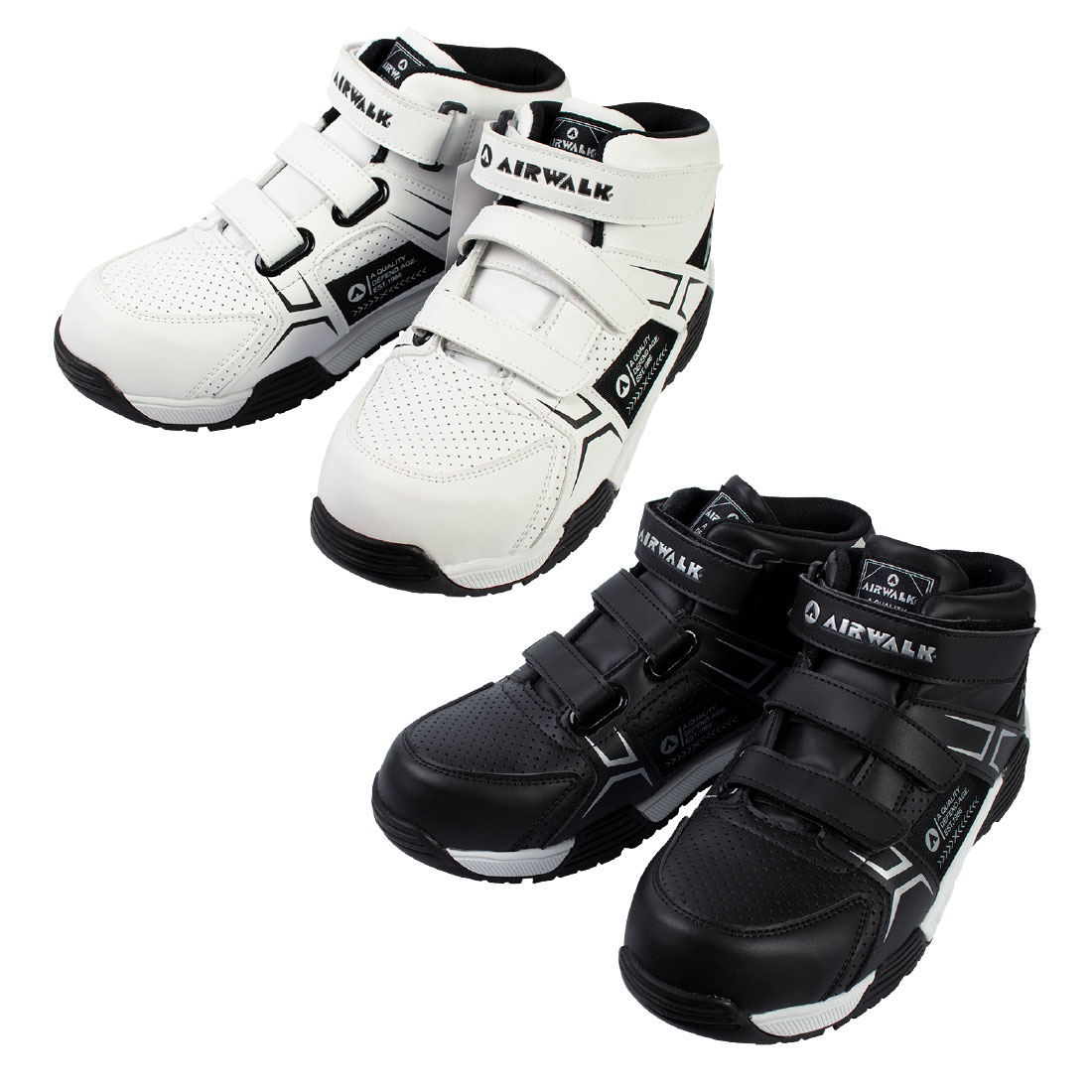 即配】 安全靴 ベルトライン AW-970/ブラック AW-980/ホワイト 3