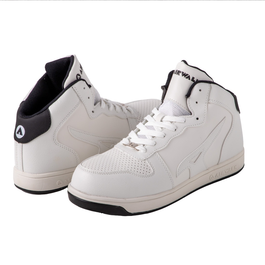517 AirWalk セット売 即配】安全靴 AW-641 AIRWALK ベーシックウォーク ミドル 軽量 耐滑 25