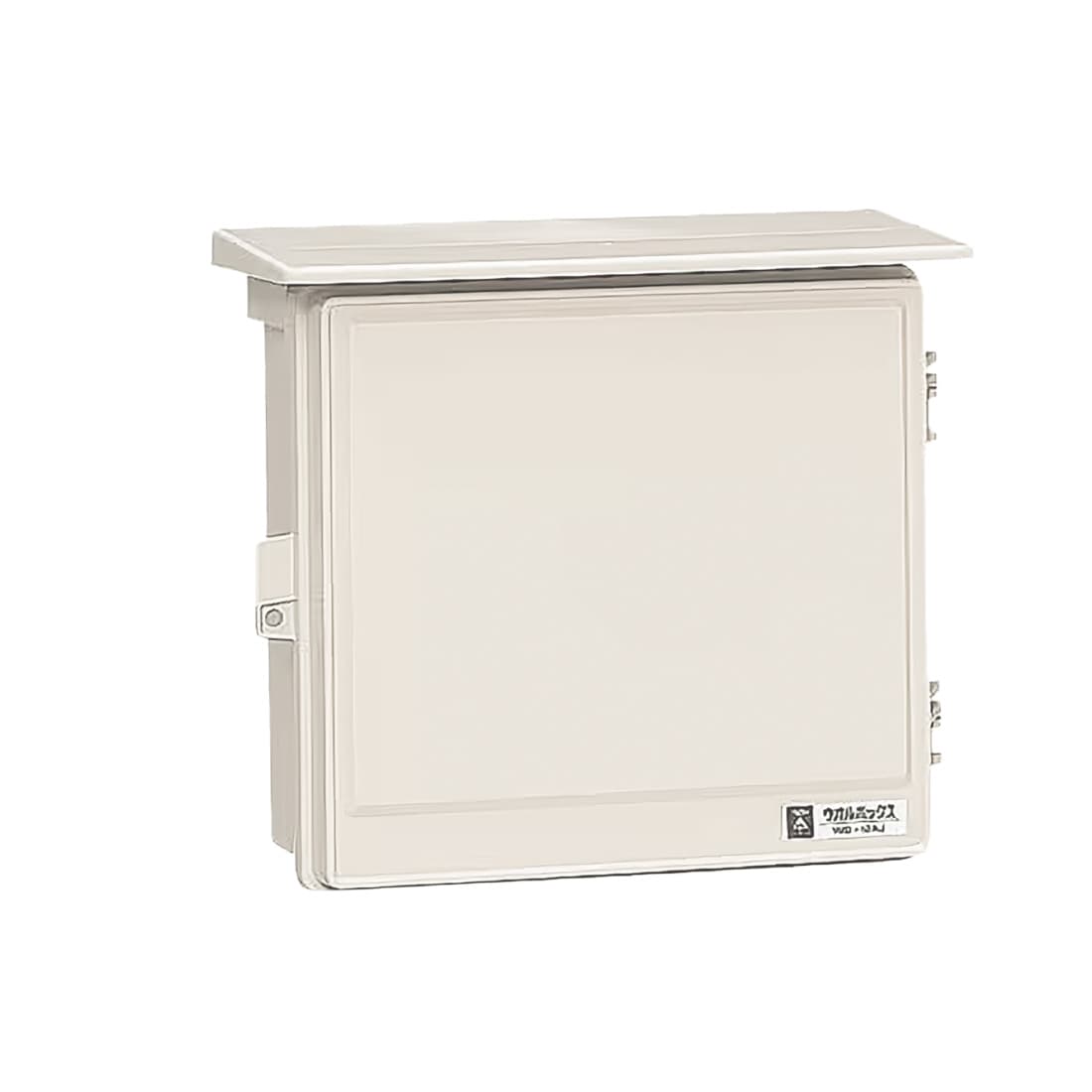 取寄品】 WB-12 ウオルボックス 屋根付 ヨコ型 防雨ボックス 7色 木板